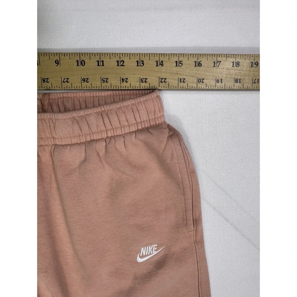 Nike Sportswear Club Fleece Joggers Salmon Pink Mens Small BV2671-824 Sweatpants